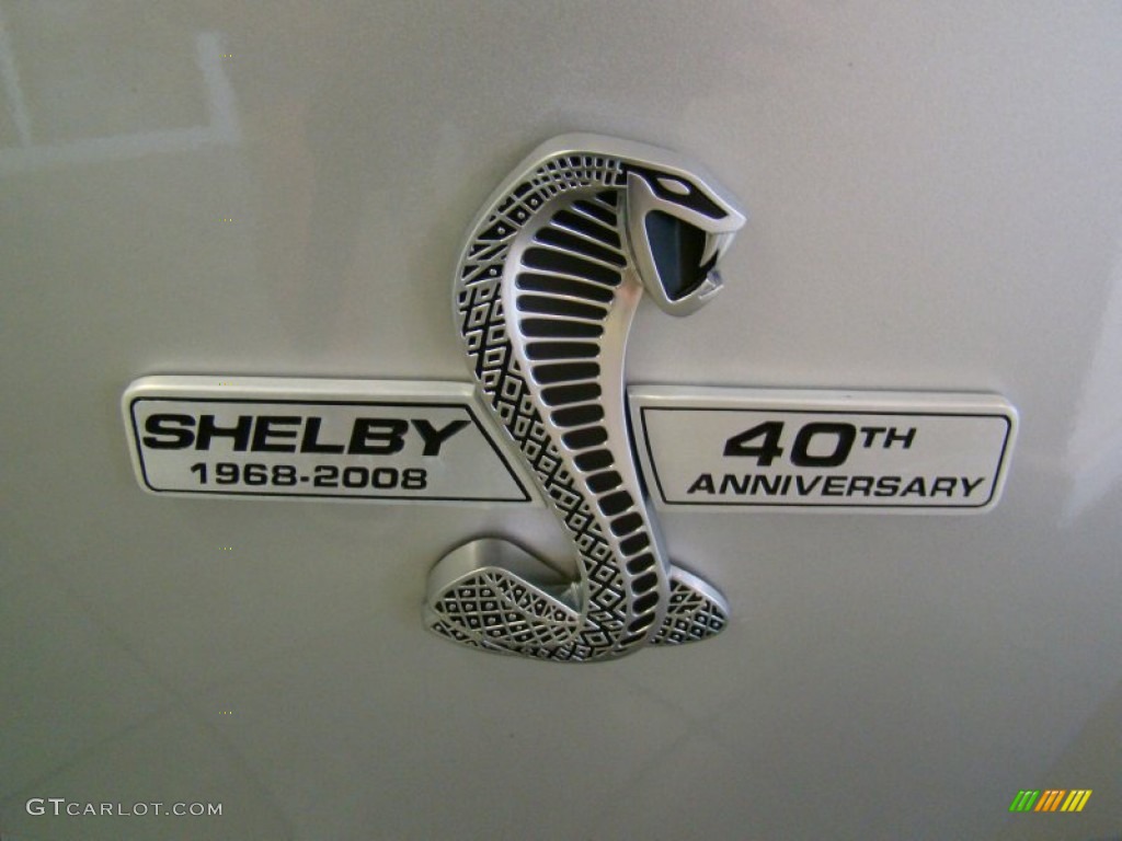 2008 Ford Mustang Shelby GT500 Coupe Marks and Logos Photo #66319899
