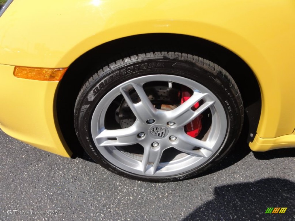 2008 Boxster S - Speed Yellow / Black photo #27