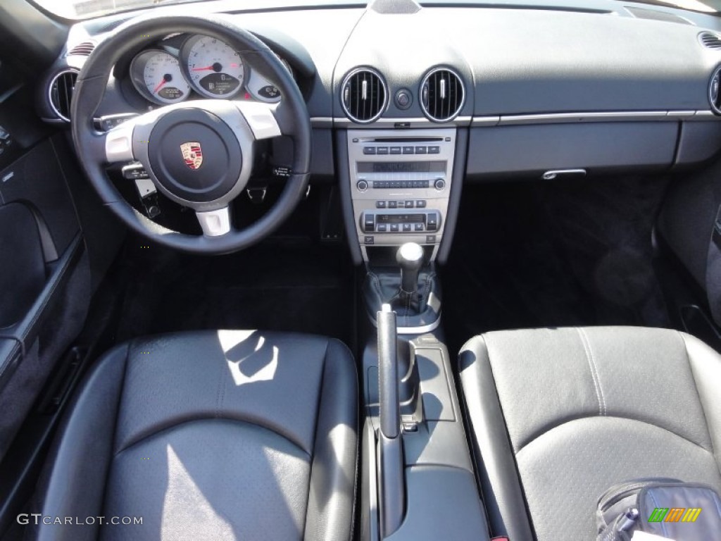 2008 Porsche Boxster S Black Dashboard Photo #66321261