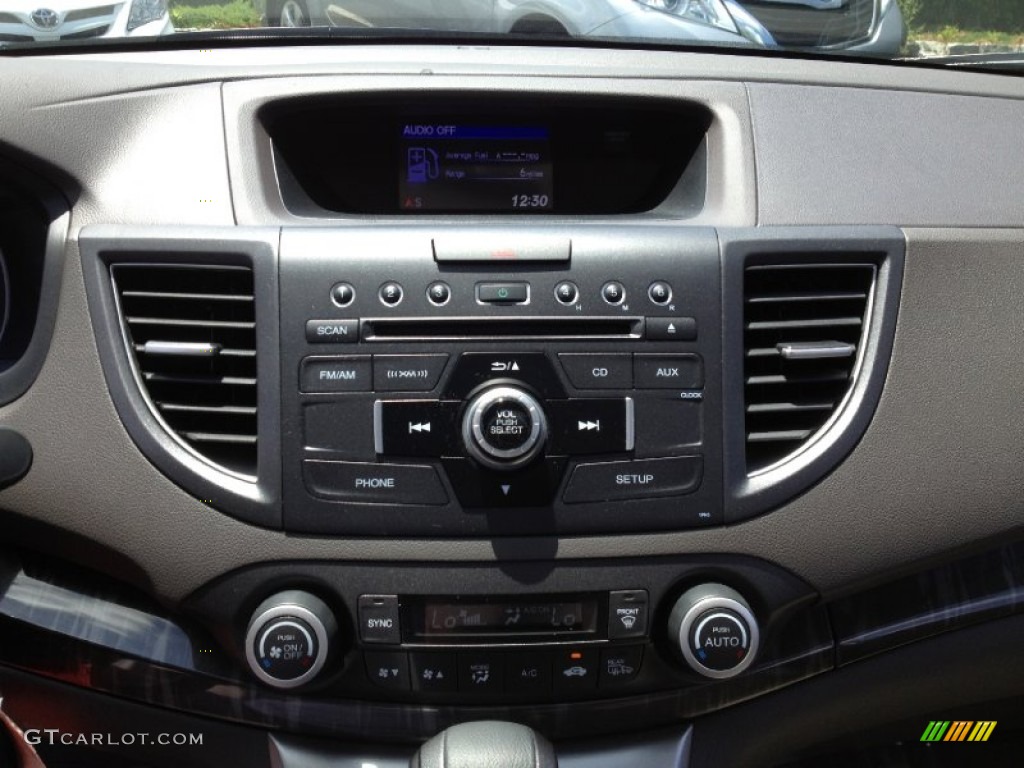 2012 CR-V EX-L 4WD - White Diamond Pearl / Beige photo #24
