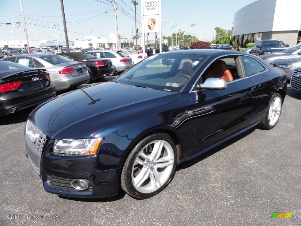 Deep Sea Blue Pearl Effect 2011 Audi S5 4.2 FSI quattro Coupe Exterior Photo #66321373