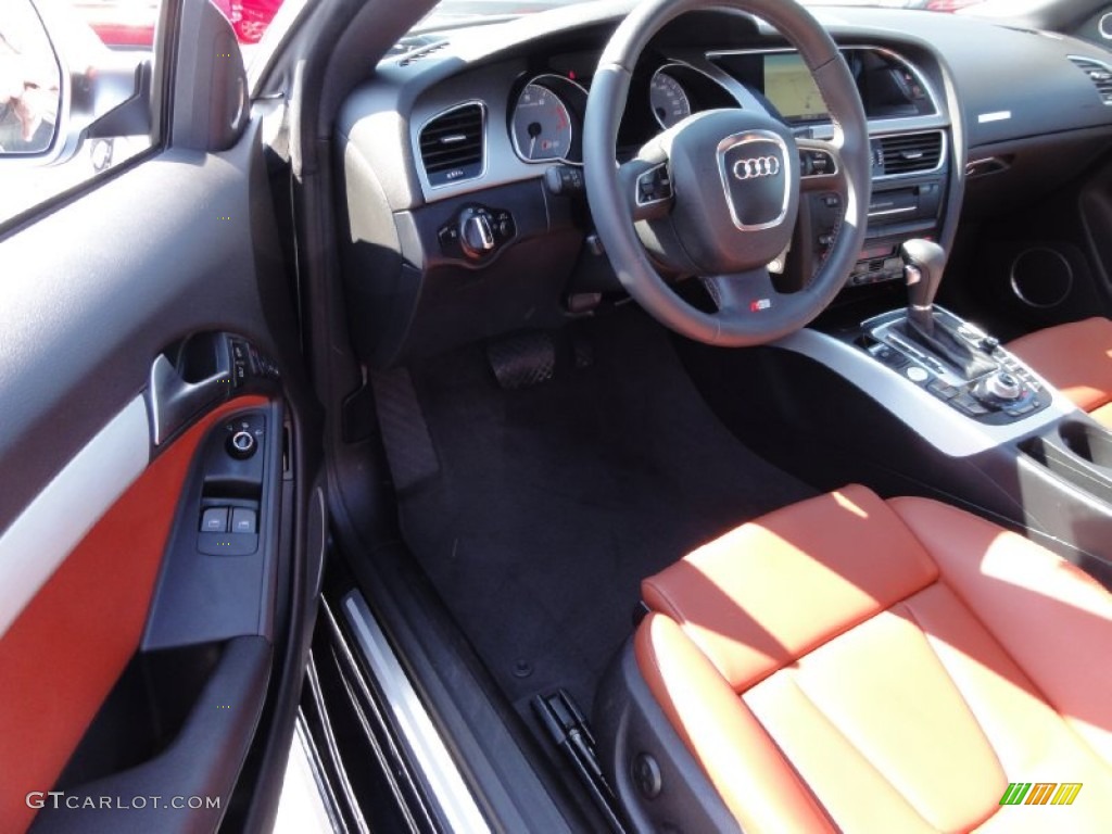 2011 S5 4.2 FSI quattro Coupe - Deep Sea Blue Pearl Effect / Tuscan Brown Milano Leather photo #13