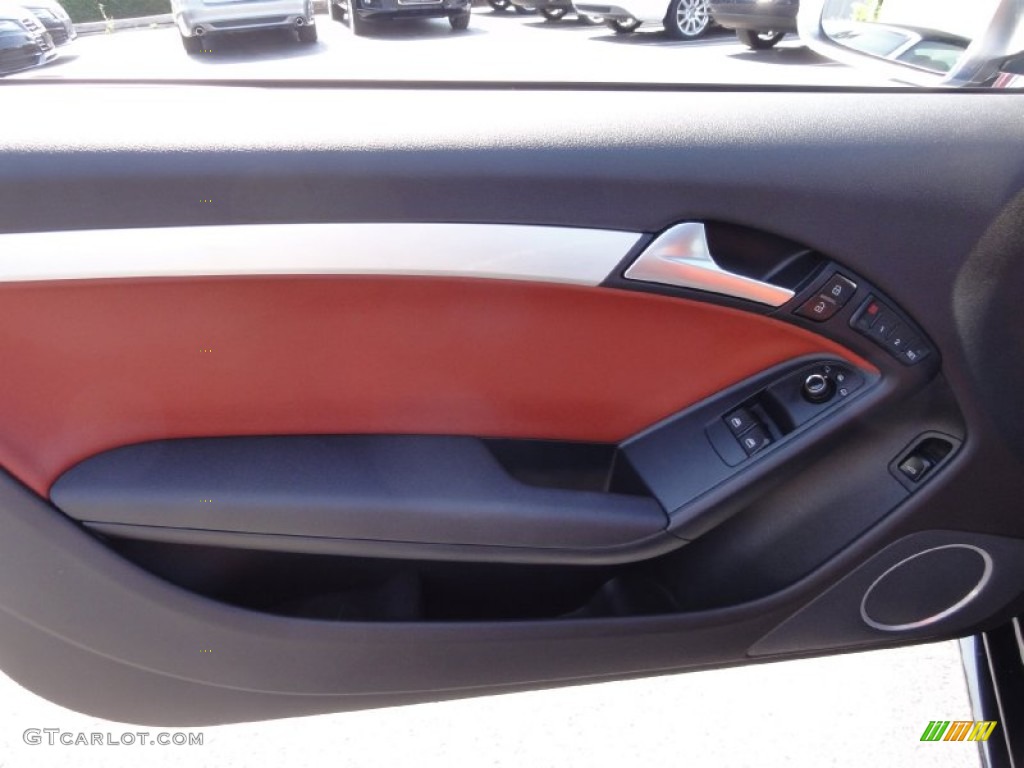 2011 S5 4.2 FSI quattro Coupe - Deep Sea Blue Pearl Effect / Tuscan Brown Milano Leather photo #14