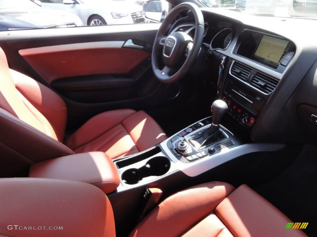 2011 S5 4.2 FSI quattro Coupe - Deep Sea Blue Pearl Effect / Tuscan Brown Milano Leather photo #19