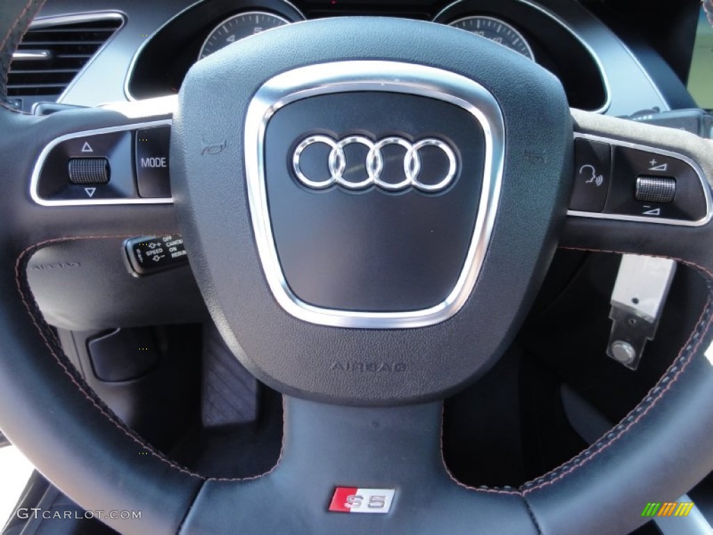 2011 S5 4.2 FSI quattro Coupe - Deep Sea Blue Pearl Effect / Tuscan Brown Milano Leather photo #40