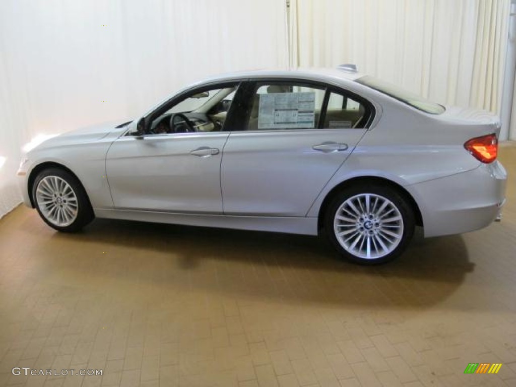 2012 3 Series 328i Sedan - Glacier Silver Metallic / Venetian Beige photo #4