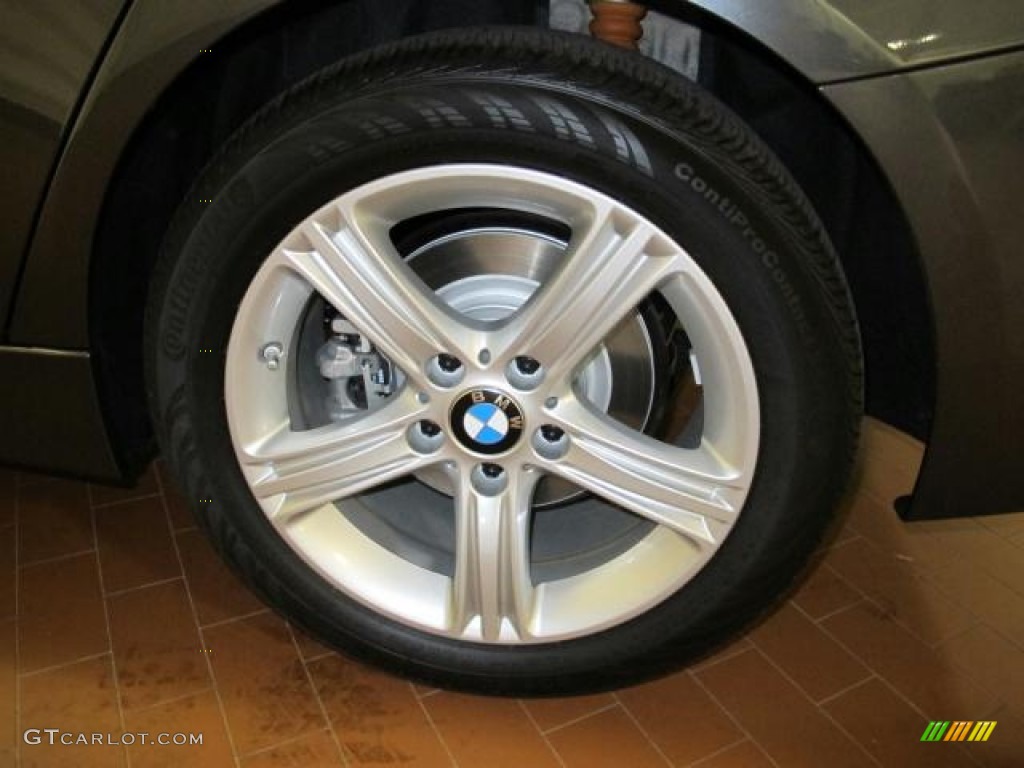 2012 3 Series 328i Sedan - Mineral Grey Metallic / Venetian Beige photo #5