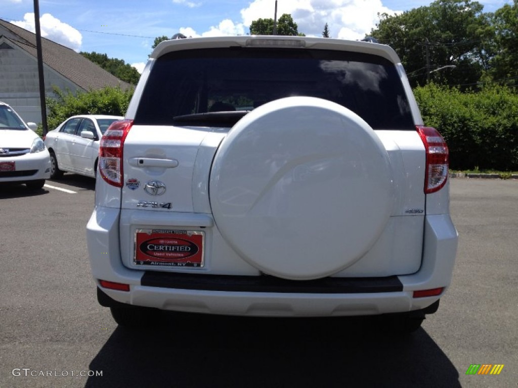 2011 RAV4 V6 Limited 4WD - Super White / Ash photo #6