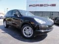 2012 Black Porsche Cayenne S Hybrid  photo #1