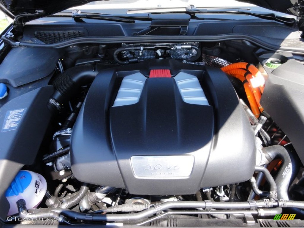 2012 Porsche Cayenne S Hybrid Engine Photos