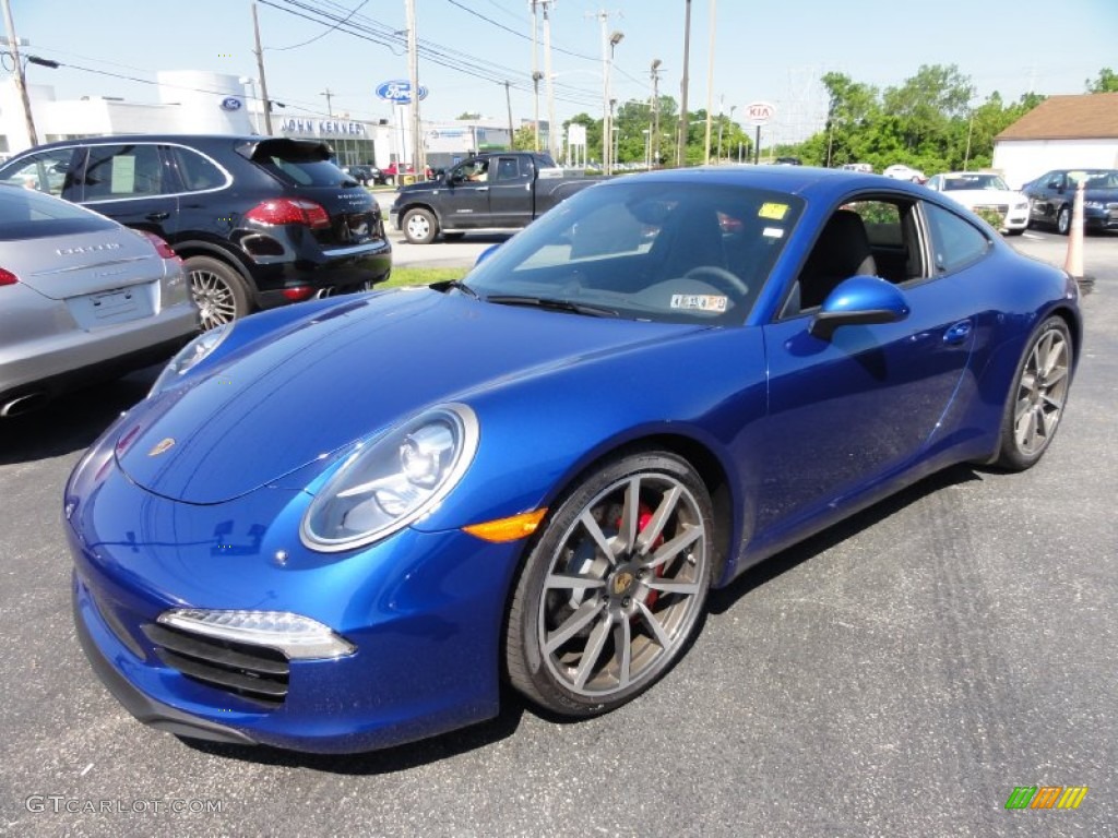 Aqua Blue Metallic 2012 Porsche New 911 Carrera S Coupe Exterior Photo #66323595