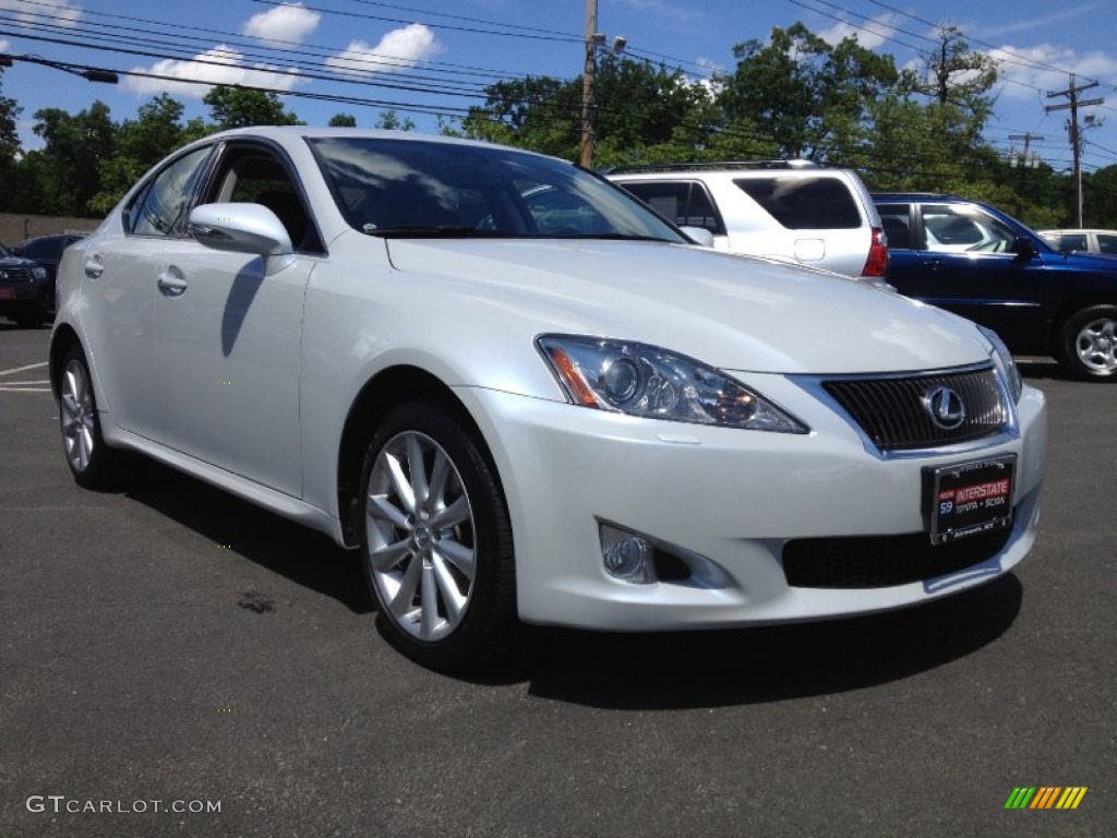 Glacier Frost Mica 2010 Lexus IS 250 AWD Exterior Photo #66323667