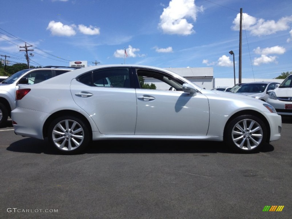 Glacier Frost Mica 2010 Lexus IS 250 AWD Exterior Photo #66323670