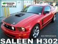 2008 Torch Red Ford Mustang Saleen Heritage 302  photo #2