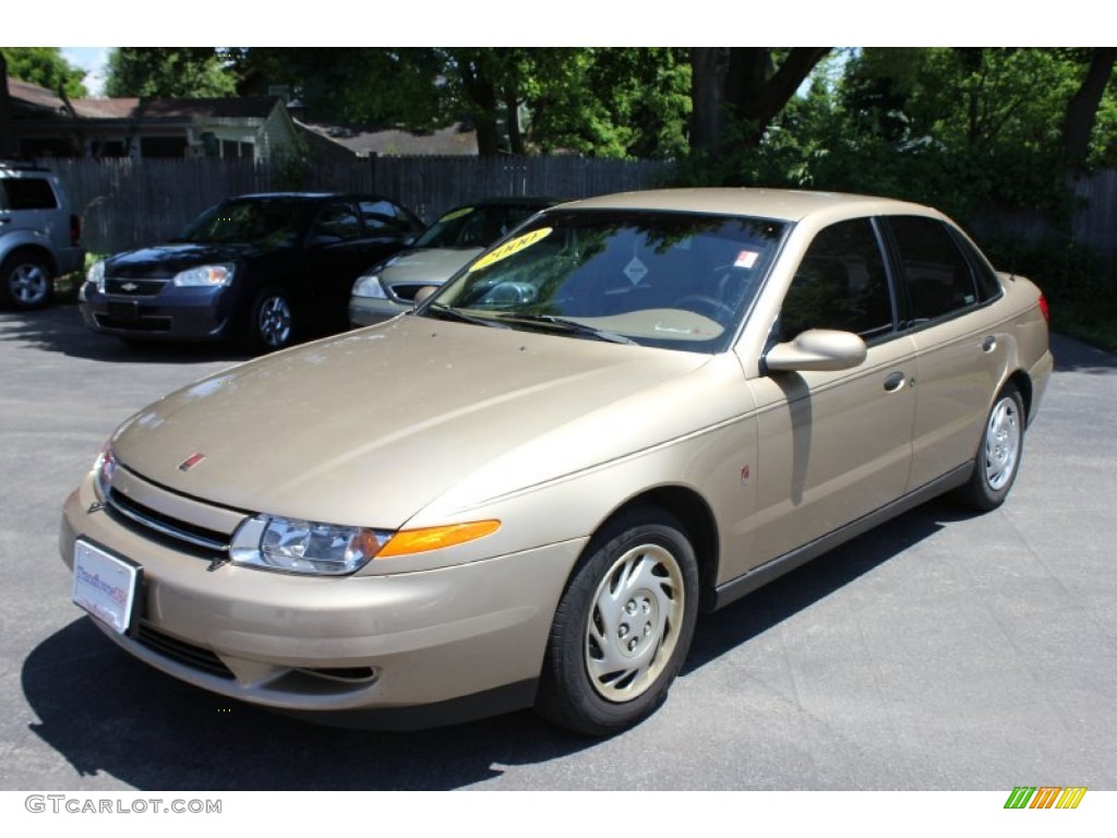 2000 L Series LS Sedan - Medium Gold / Medium Tan photo #1