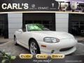 2000 White Mazda MX-5 Miata LS Roadster  photo #1