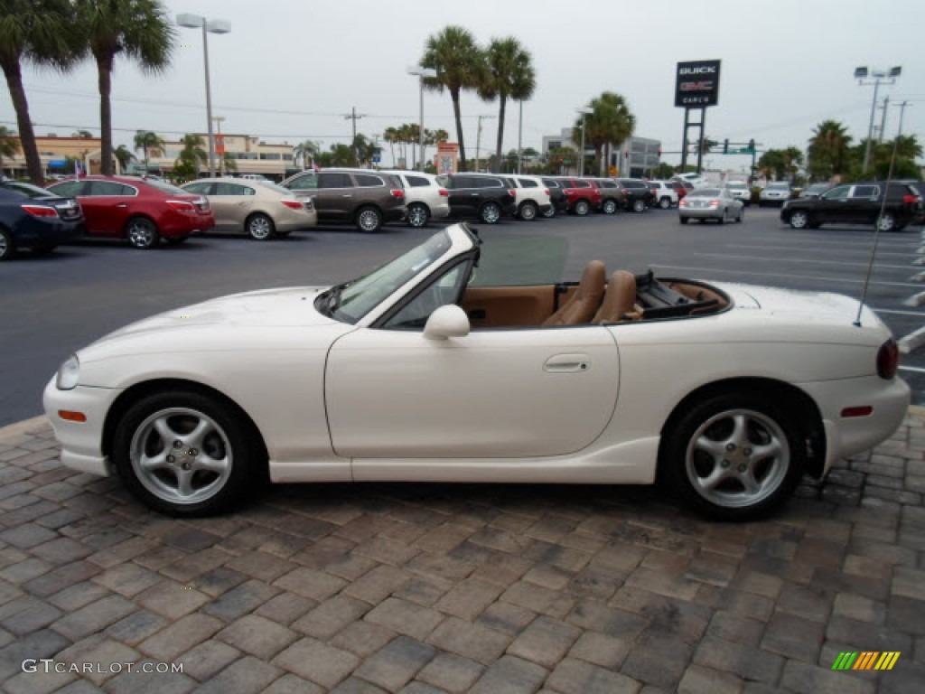 White 2000 Mazda MX-5 Miata LS Roadster Exterior Photo #66325322