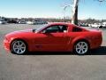 2008 Torch Red Ford Mustang Saleen S281 AF American Flag Patriot Supercharged Coupe  photo #6
