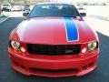 2008 Torch Red Ford Mustang Saleen S281 AF American Flag Patriot Supercharged Coupe  photo #8