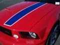 2008 Torch Red Ford Mustang Saleen S281 AF American Flag Patriot Supercharged Coupe  photo #9