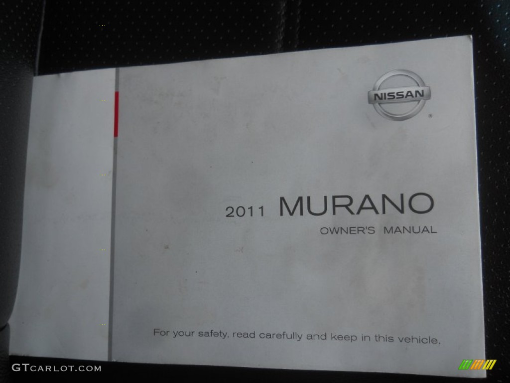 2011 Murano SL AWD - Super Black / Black photo #20