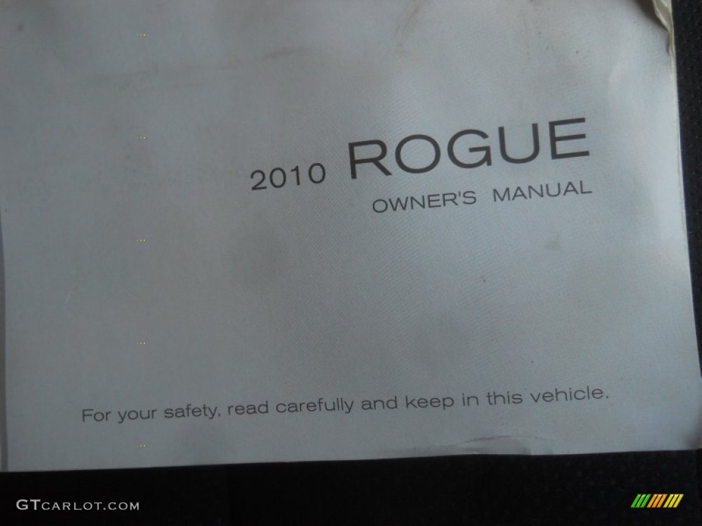 2010 Rogue S AWD - Gotham Gray / Black photo #15