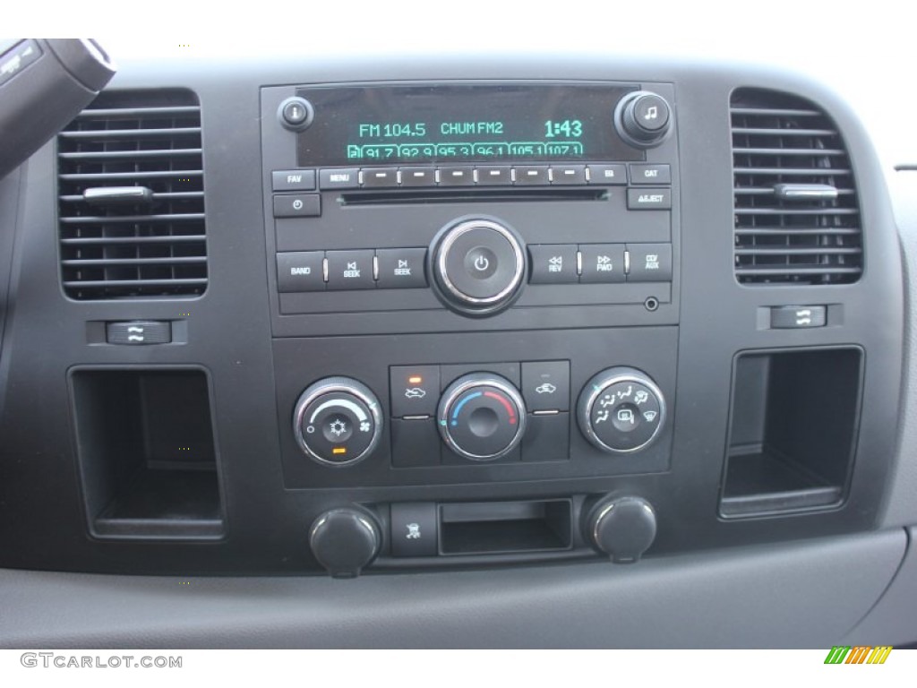 2010 Silverado 1500 Extended Cab - Sheer Silver Metallic / Dark Titanium photo #4