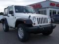 2009 Stone White Jeep Wrangler X 4x4  photo #1