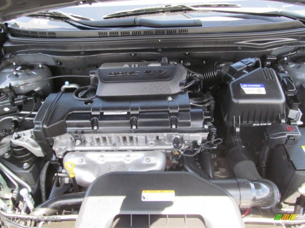 2010 Hyundai Elantra Blue 2.0 Liter DOHC 16-Valve CVVT 4 Cylinder Engine Photo #66329373