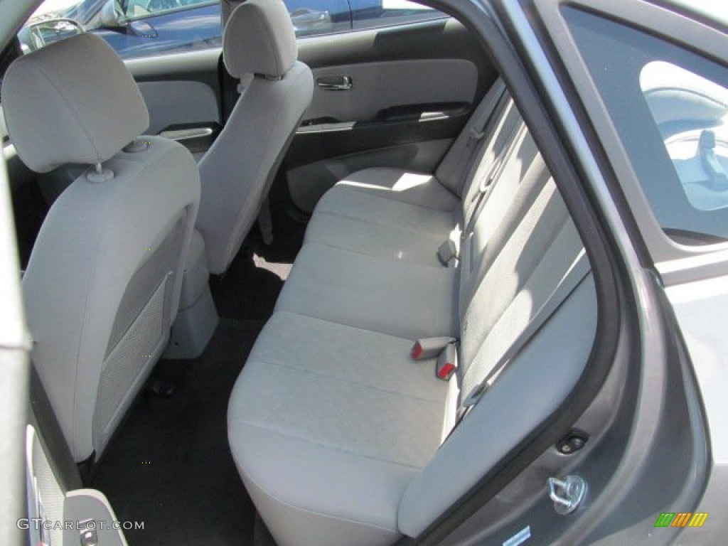 2010 Elantra Blue - Carbon Gray Mist / Gray photo #14