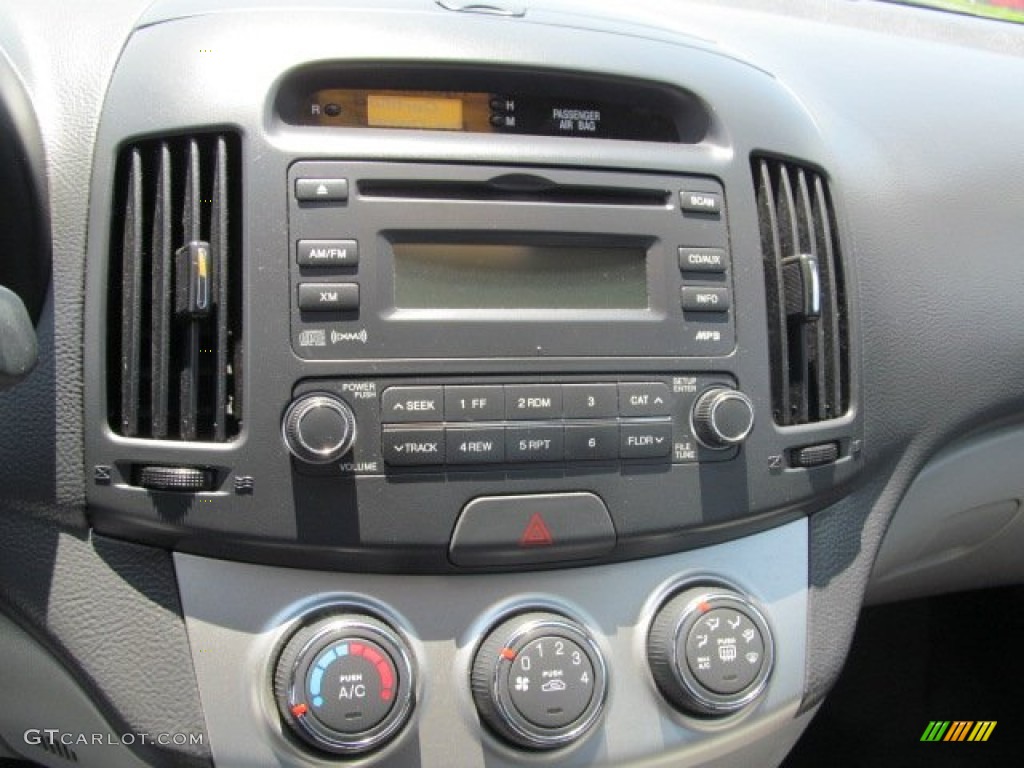 2010 Elantra Blue - Carbon Gray Mist / Gray photo #17