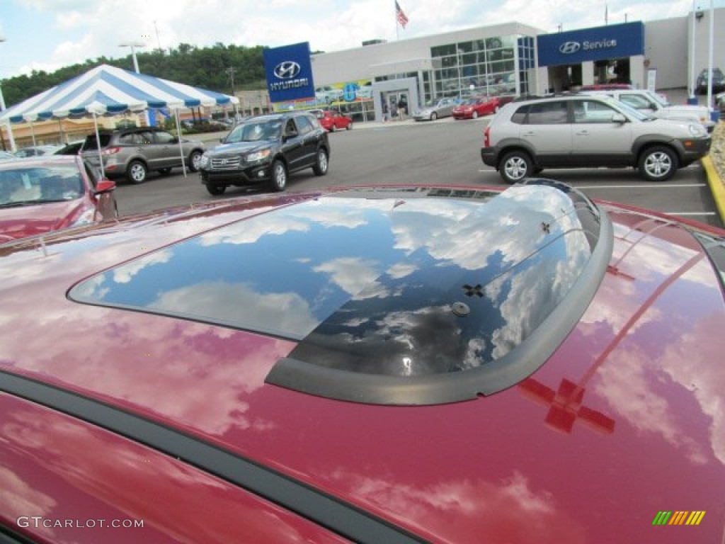 2012 Elantra Limited - Red Allure / Black photo #3