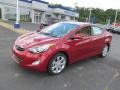 2013 Red Allure Hyundai Elantra Limited  photo #4