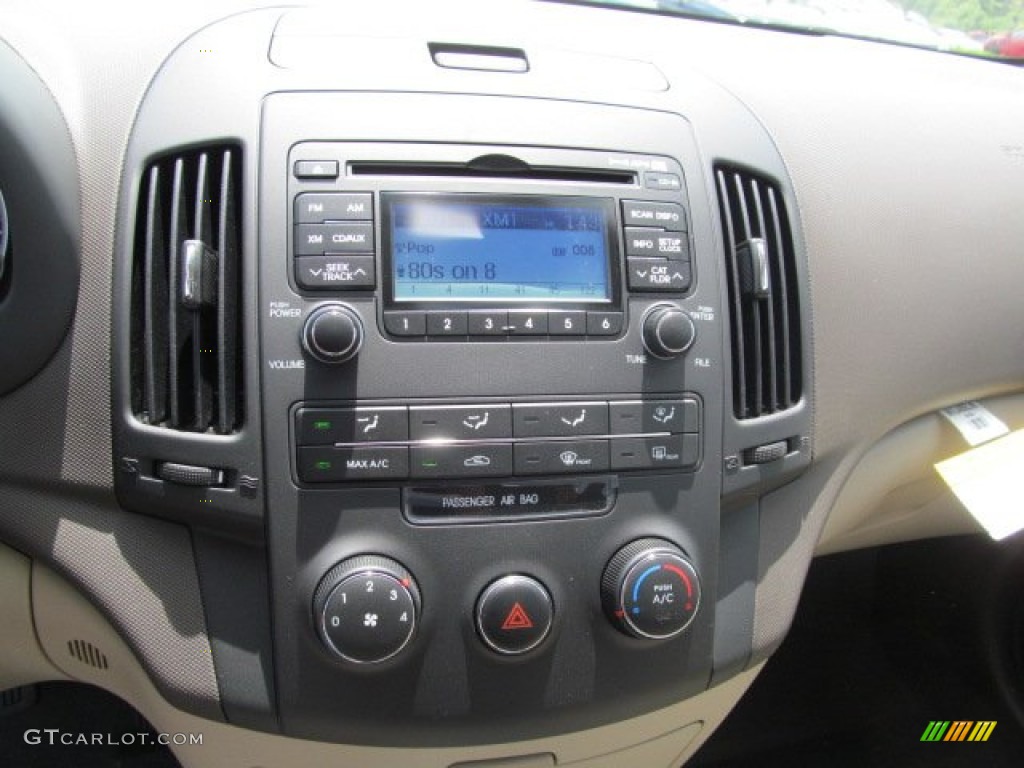 2012 Elantra GLS Touring - Monaco White / Beige photo #7