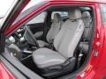 2012 Hyundai Veloster Gray Interior Front Seat Photo