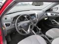 2012 Hyundai Veloster Gray Interior Prime Interior Photo