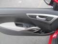 2012 Hyundai Veloster Gray Interior Door Panel Photo