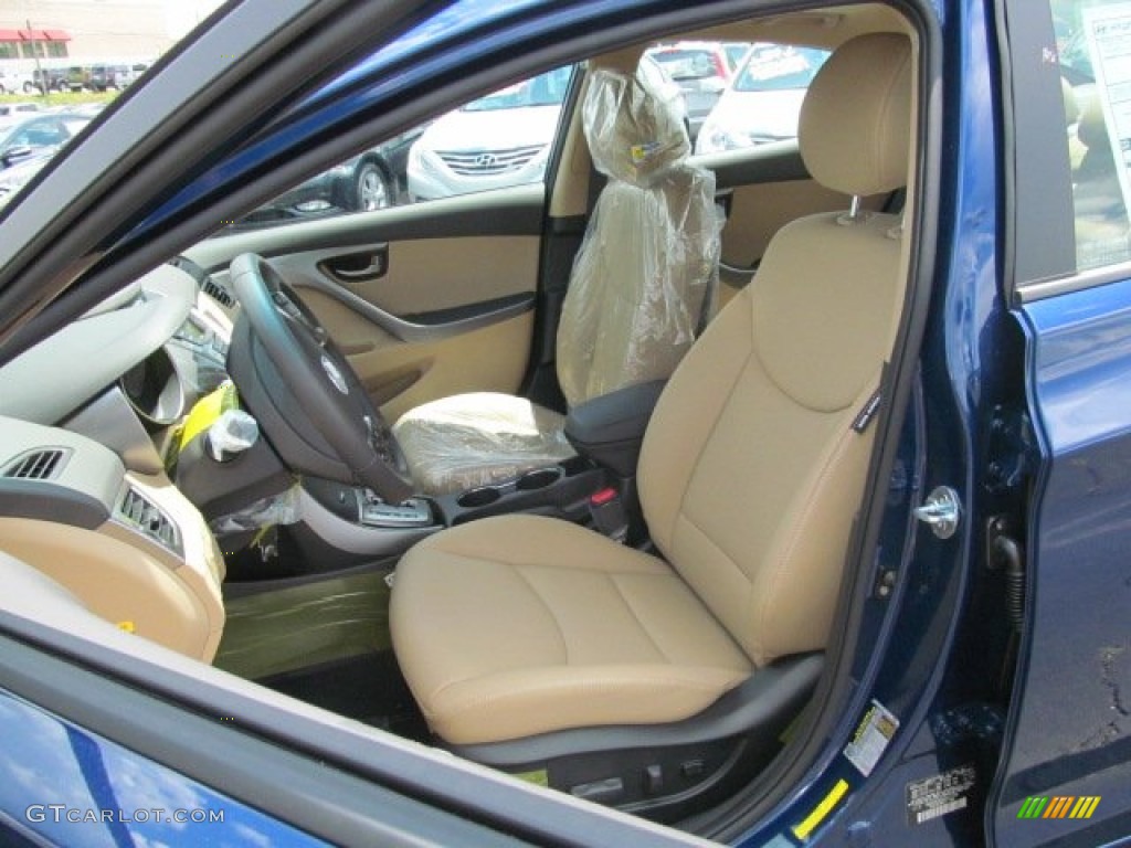 2013 Hyundai Elantra Limited Front Seat Photo #66329868