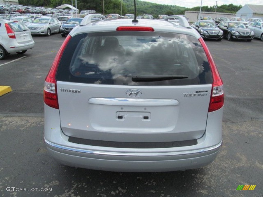 2012 Elantra SE Touring - Shimmering Silver / Black photo #5