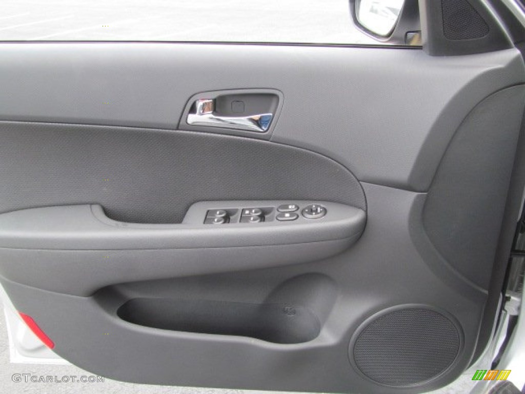 2012 Elantra SE Touring - Shimmering Silver / Black photo #9