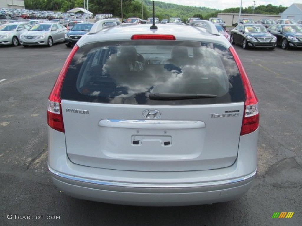 2012 Elantra SE Touring - Shimmering Silver / Black photo #5