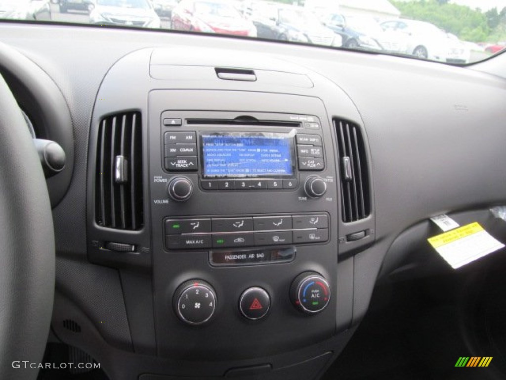 2012 Elantra SE Touring - Shimmering Silver / Black photo #8