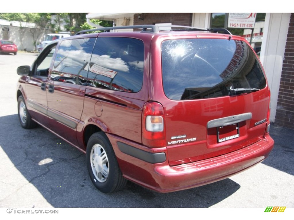 2002 Venture LS - Medium Redfire Metallic / Medium Gray photo #6