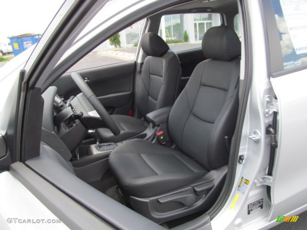 Black Interior 2012 Hyundai Elantra SE Touring Photo #66330545