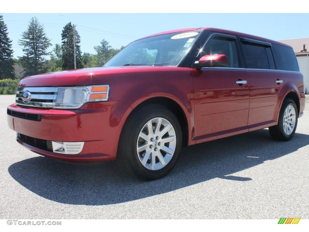 Redfire Metallic Ford Flex