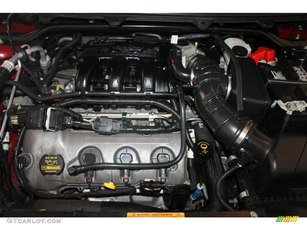 2009 Ford Flex SEL 3.5 Liter DOHC 24-Valve VVT Duratec V6 Engine Photo #66330738