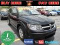 2009 Brilliant Black Crystal Pearl Dodge Journey SE  photo #1