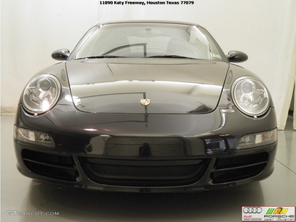 2008 911 Carrera S Coupe - Basalt Black Metallic / Black photo #16