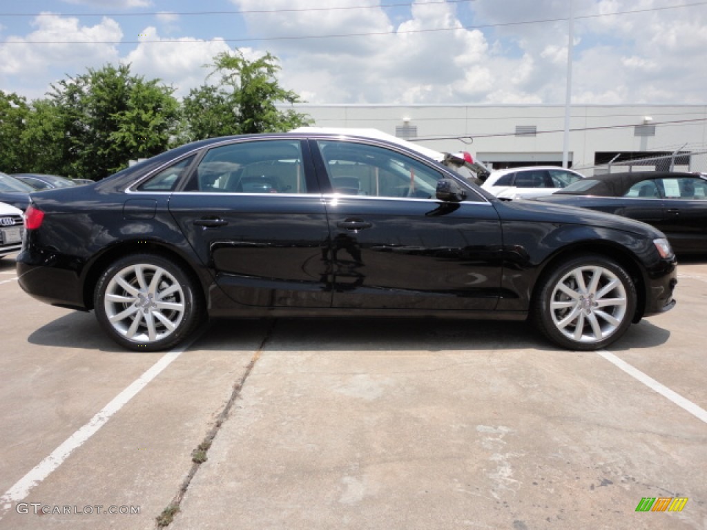 2013 A4 2.0T quattro Sedan - Brilliant Black / Black photo #5