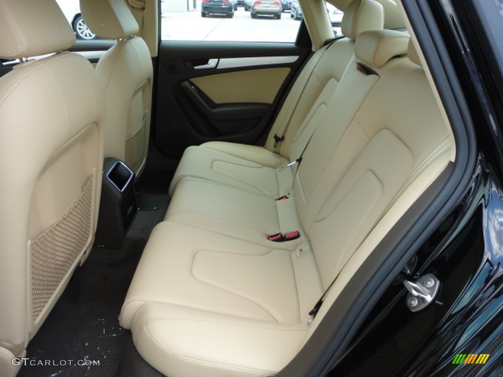 Velvet Beige/Moor Brown Interior 2013 Audi A4 2.0T Sedan Photo #66332604